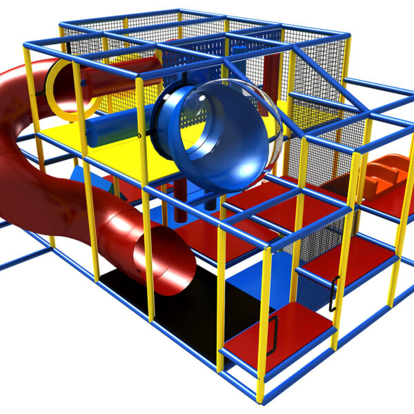 Guardería Compre Equipo de Juegos para Interiores GPS332 – (Tamaño del Sistema de Juegos para Interiores) 10 pies de alto x 16 pies de ancho x 18 pies.