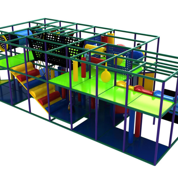 Compre equipo de juegos para interiores FEC GPS261 – (tamaño del sistema de juegos para interiores) 10 pies de alto x 32 pies de ancho x 16 pies.