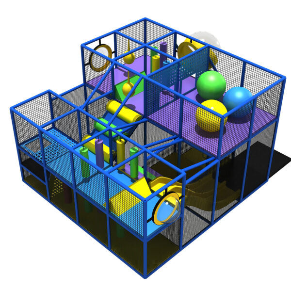 Compre equipo de juegos para interiores GPS10 – (tamaño del sistema de juegos para interiores) 11 pies de alto x 16 pies de ancho x 16 pies.