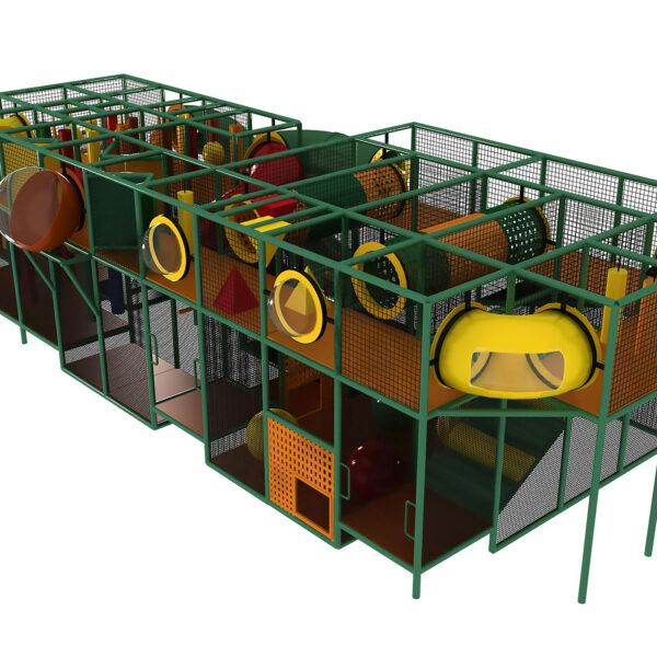 Compre equipo de juegos para interiores GPS42 – (tamaño del sistema de juegos para interiores) 11 pies de alto x 16 pies de ancho x 44 pies.