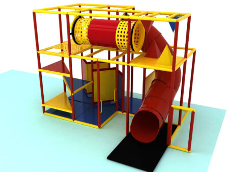 Compre equipo de juegos para interiores GPS282 - (tamaño del sistema de juegos para interiores) 11 pies de alto x 16 pies de ancho x 8 pies.