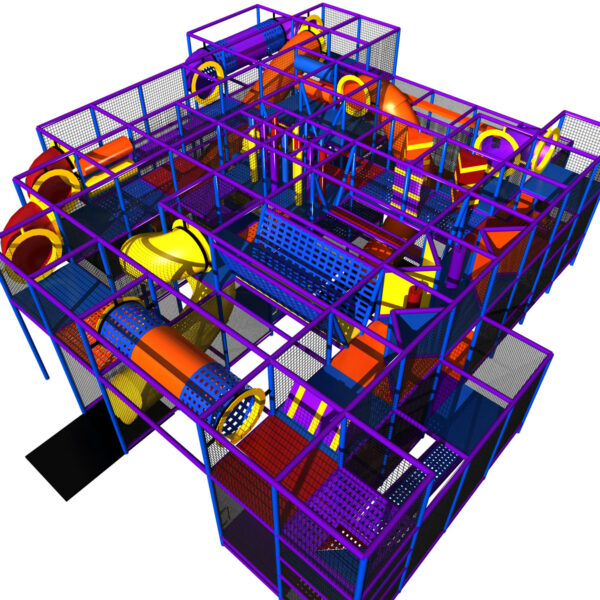 Compre equipo de juegos para interiores GPS74 – (tamaño del sistema de juegos para interiores) 11 pies de alto x 36 pies de ancho x 36 pies.