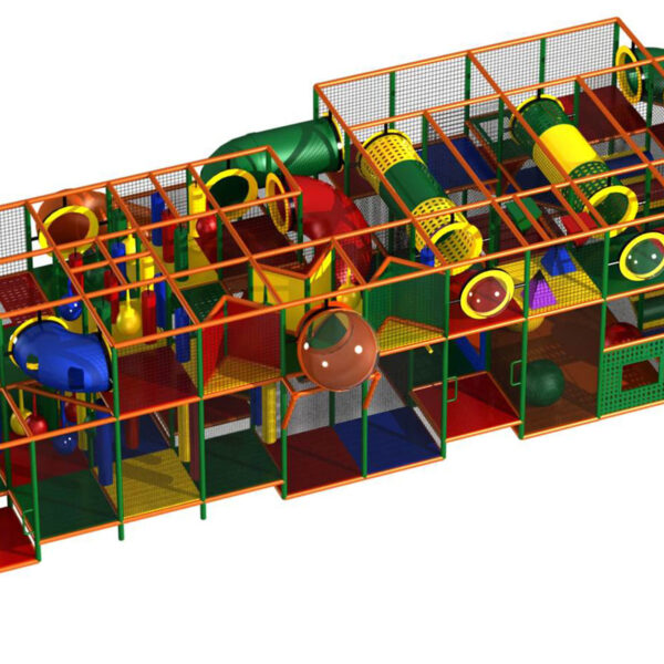 Compre equipo de juegos para interiores GPS42 – (tamaño del sistema de juegos para interiores) 11 pies de alto x 44 pies de ancho x 16 pies.