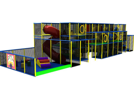 Compre equipo de juegos para interiores GPS253 - (tamaño del sistema de juegos para interiores) 12 pies de alto x 56 pies de ancho x 16 pies.