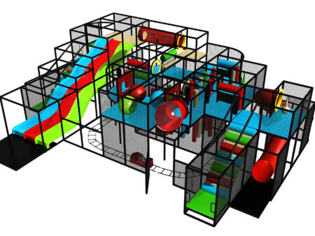Compre equipo de juegos para interiores GPS248 - (tamaño del sistema de juegos para interiores) 13 pies de alto x 28 pies de ancho x 44 pies.