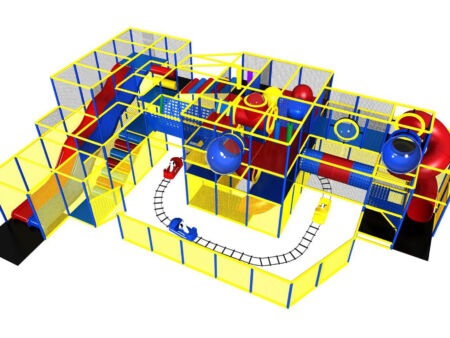 Compre equipo de juegos para interiores GPS141 - (tamaño del sistema de juegos para interiores) 13 pies de alto x 28 pies de ancho x 46 pies.