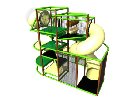 Compre equipo de juegos para interiores GPS470 - (tamaño del sistema de juegos para interiores) 14 pies de alto x 8 pies de ancho x 16 pies.