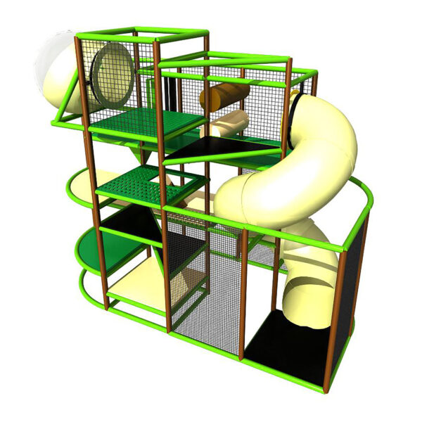 Compre equipo de juegos para interiores GPS470 – (tamaño del sistema de juegos para interiores) 14 pies de alto x 8 pies de ancho x 16 pies.