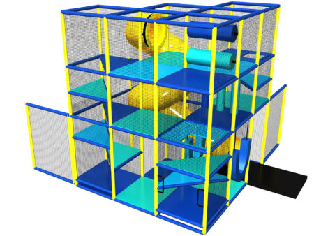 Compre equipo de juegos para interiores GPS129 - (tamaño del sistema de juegos para interiores) 15 pies de alto x 12 pies de ancho x 12 pies.