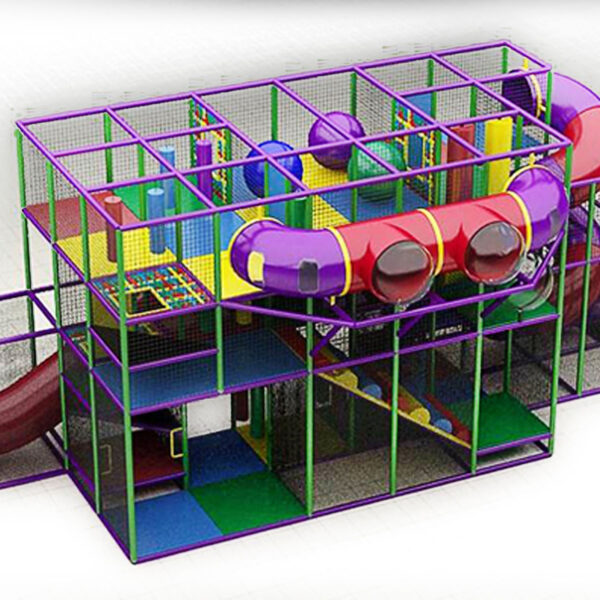 Compre equipo de juegos para interiores GPS64 – (tamaño del sistema de juegos para interiores) 15 pies de alto x 16 pies de ancho x 32 pies.