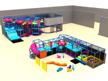 Compre equipo de juegos para interiores GPS462 - (tamaño del sistema de juegos para interiores) 15 pies de alto x 20 pies de ancho x 52 pies.