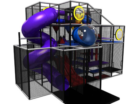 Compre equipo de juegos para interiores GPS47 - (tamaño del sistema de juegos para interiores) 16 pies de alto x 24 pies de ancho x 16 pies.