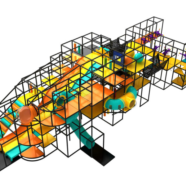 Compre equipo de juegos para interiores GPS275 – (tamaño del sistema de juegos para interiores) 17 pies de alto x 72 pies de ancho x 24 pies.