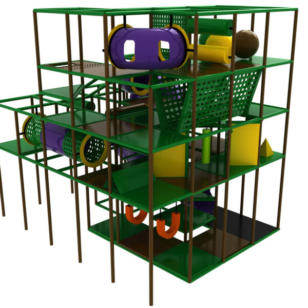 Compre equipo de juegos para interiores GPS386 – (tamaño del sistema de juegos para interiores) 19 pies de alto x 20 pies de ancho x 20 pies.