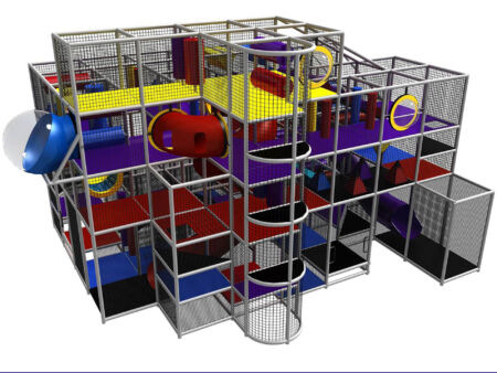 Compre equipo de juegos para interiores GPS21 - (tamaño del sistema de juegos para interiores) 19 pies de alto x 24 pies de ancho x 28 pies.