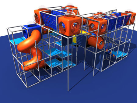 Compre equipo de juegos para interiores GPS653 - (tamaño del sistema de juegos para interiores) 19 pies de alto x 40 pies de ancho x 19,5 pies.