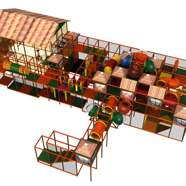 Compre equipo de juegos para interiores GPS115 – (tamaño del sistema de juegos para interiores) 19 pies de alto x 46 pies de ancho x 76 pies.