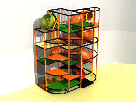 Compre equipo de juegos para interiores GPS471 - (tamaño del sistema de juegos para interiores) 19 pies de alto x 8 pies de ancho x 16 pies.