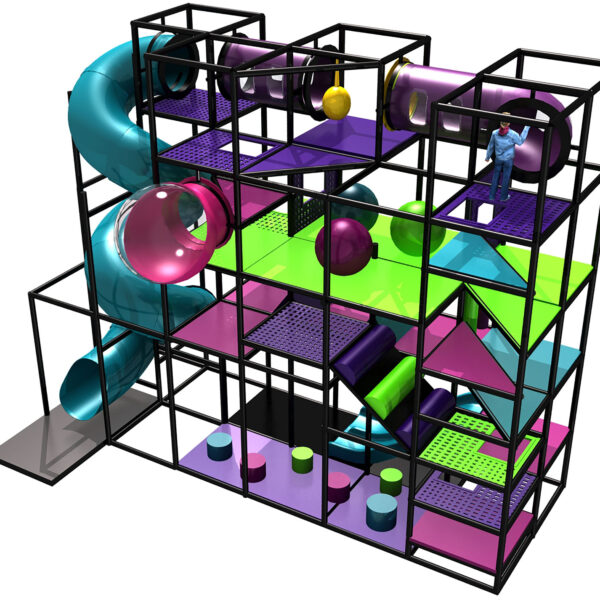 Compre equipo de juegos para interiores GPS378 – (tamaño del sistema de juegos para interiores) 19 pies de alto x 8 pies de ancho x 24 pies.