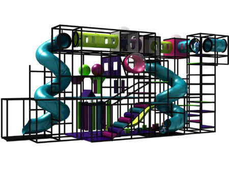 Compre equipo de juegos para interiores GPS269 - (tamaño del sistema de juegos para interiores) 20 pies de alto x 12 pies de ancho x 44 pies.