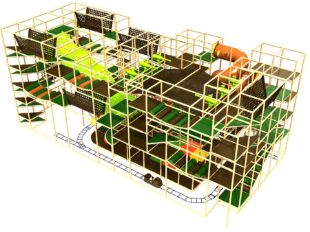 Compre equipo de juegos para interiores GPS464 - (tamaño del sistema de juegos para interiores) 22 pies de alto x 24 pies de ancho x 52 pies.