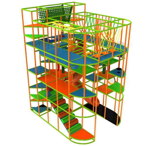 Compre equipo de juegos para interiores GPS442 – (tamaño del sistema de juegos para interiores) 27 pies de alto x 20 pies de ancho x 16 pies.