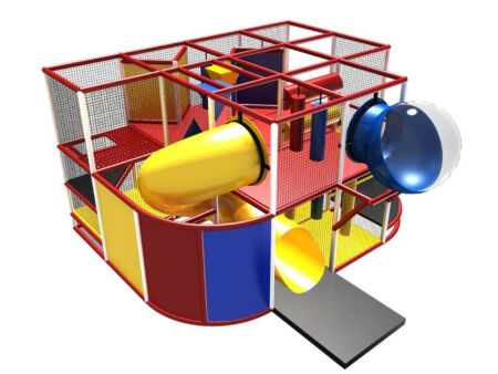 Compre equipo de juegos para interiores GPS24 - (tamaño del sistema de juegos para interiores) 9 pies de alto x 16 pies de ancho x 16 pies.