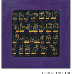 Panel de lenguaje de se&ntilde;as