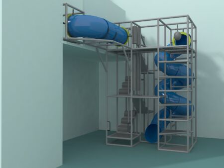 Compre equipo de juegos para interiores GPS844 - 18 pies de alto x 16 pies de ancho 22 pies.