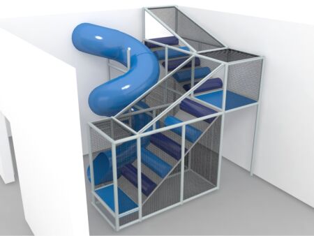 Compre equipo de juegos para interiores GPS874 - 14 pies de alto x 14 pies de ancho 12 pies.