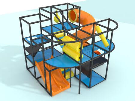 Parque infantil interior GPS1098 - 12 pies de alto x 14 pies de ancho x 12 pies.
