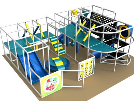 Parque infantil interior GPS1143 - 9 pies de alto x 20 pies de ancho x 24 pies.
