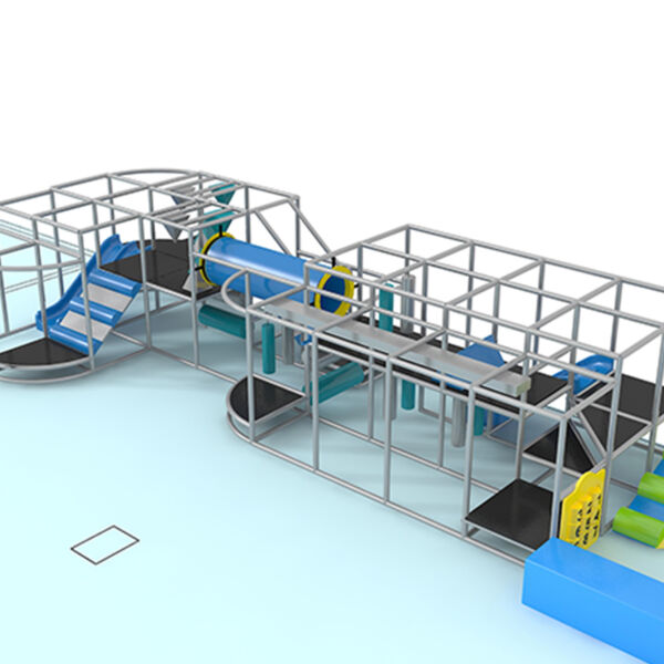 Parque infantil interior GPS1162 – 8 pies de alto x 32 pies de ancho x 16 pies.