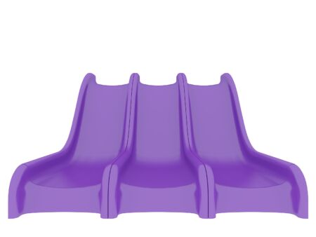 Tobog&aacute;n de olas de 5 pies y 3 carriles