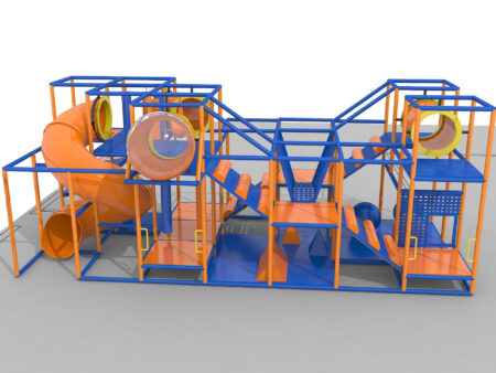 Parque infantil interior GPS1295 - 11 pies de alto x 28 pies de ancho x 12 pies.