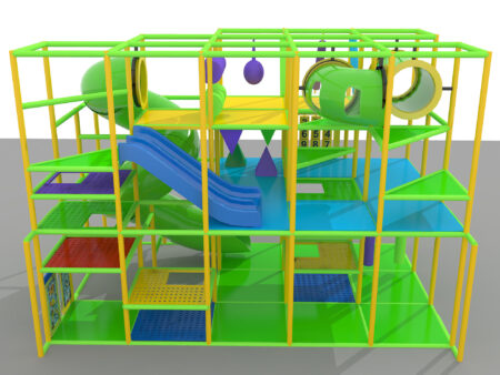 Parque infantil interior GPS1310 - 14 pies de alto x 20 pies de ancho x 12 pies.