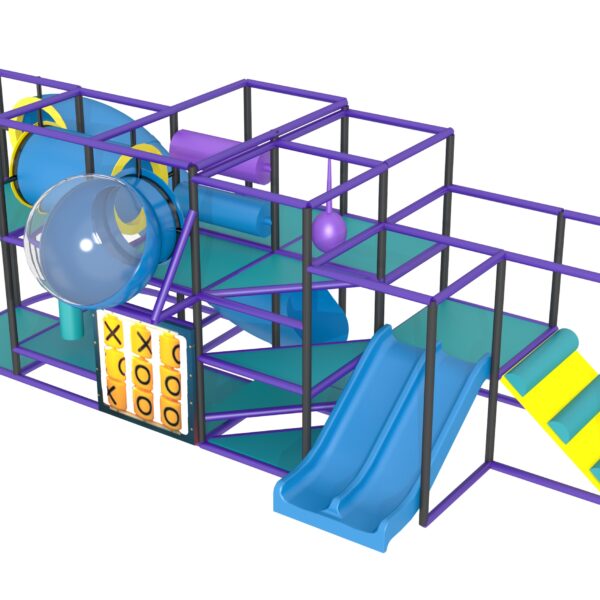 Parque infantil interior GPS1301 – 9 pies de alto x 10 pies de ancho x 24 pies.