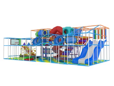 Parque infantil interior GPS1356 - 15 pies de alto x 48 pies de ancho x 24 pies.