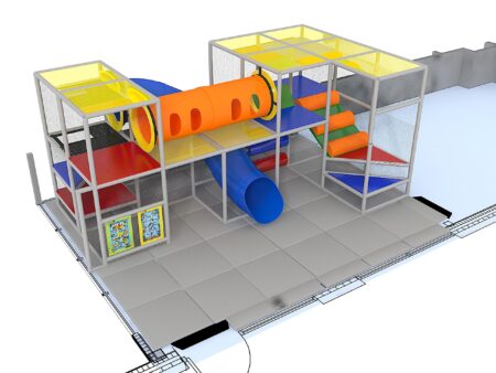 Parque infantil interior GPS1278 - 9 pies de alto x 20 pies de ancho x 12 pies.